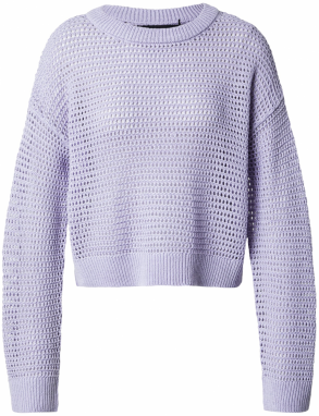 VERO MODA Sveter 'VMNEWMADERA'  pastelovo fialová