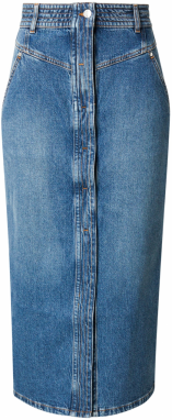 IRO Sukňa  modrá denim