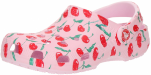 Crocs Otvorená obuv 'Classic Fresh Fruits'  smaragdová / ružová / červená