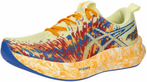 ASICS Bežecká obuv 'Noosa Tri 16'  tmavomodrá / pastelovo zelená / oranžová / tmavočervená