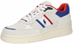 Polo Ralph Lauren Nízke tenisky  modrá / svetlosivá / červená / biela