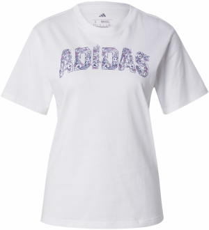 ADIDAS SPORTSWEAR Funkčné tričko  fialová / ružová / biela