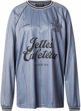 Han Kjøbenhavn Tričko  sivá / striebornosivá / čierna