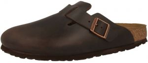 BIRKENSTOCK Dreváky 'Boston'  tmavohnedá