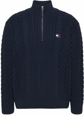 Tommy Jeans Sveter  námornícka modrá