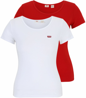 LEVI'S ® Tričko  červená / biela