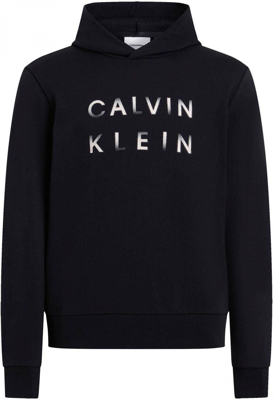 Calvin Klein Big & Tall Mikina  čierna / biela