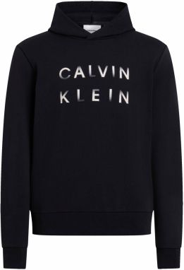 Calvin Klein Big & Tall Mikina  čierna / biela
