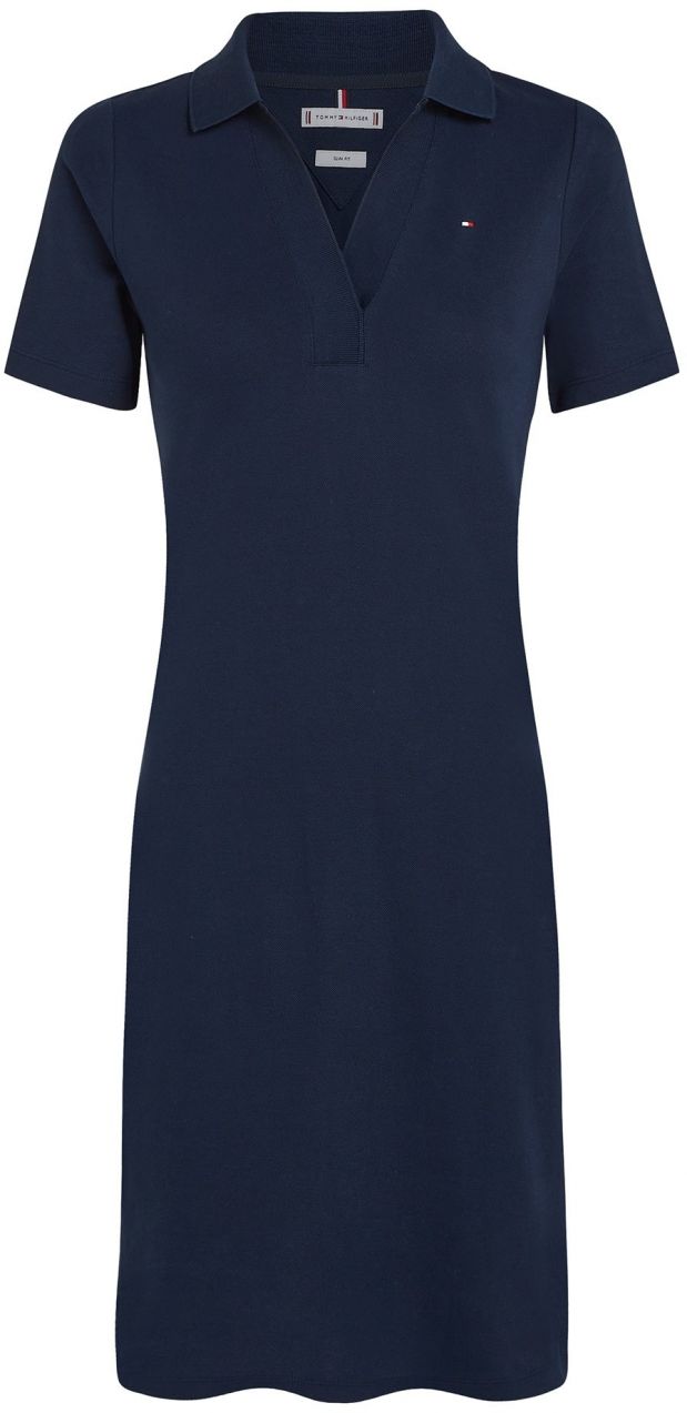 TOMMY HILFIGER Šaty  námornícka modrá / červená / biela