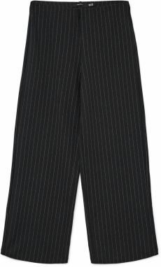 Vero Moda Petite Nohavice 'VMBERLIN'  antracitová / biela