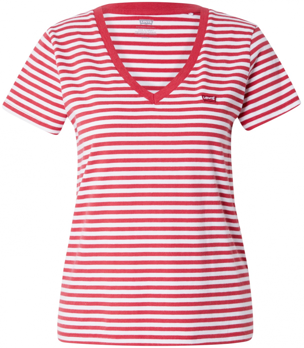 LEVI'S ® Tričko 'PERFECT'  červená / biela