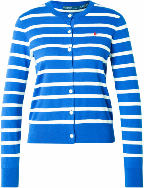 Polo Ralph Lauren Kardigán  modrá / biela