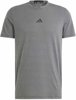 ADIDAS PERFORMANCE Funkčné tričko 'Designed for Training'  sivá / čierna