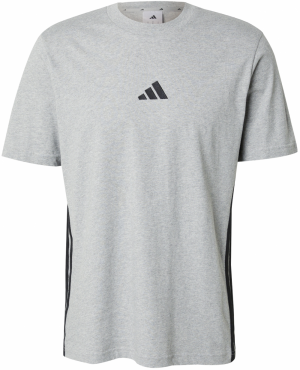 ADIDAS SPORTSWEAR Funkčné tričko  sivá melírovaná / biela