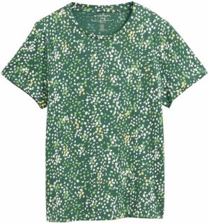 TOM TAILOR Tričko  pastelovo žltá / limetová / trstinová / biela