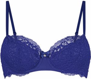 Hunkemöller Podprsenka  kráľovská modrá