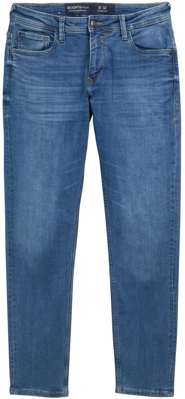 TOM TAILOR DENIM Džínsy 'PIERS'  modrá denim