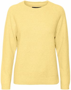 VERO MODA Sveter 'VMDoffy'  svetložltá