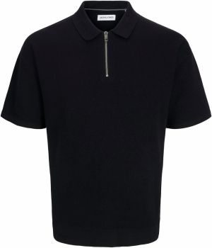 JACK & JONES Sveter 'JJTROY'  čierna