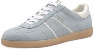 Tamaris Nízke tenisky  modrosivá / biela