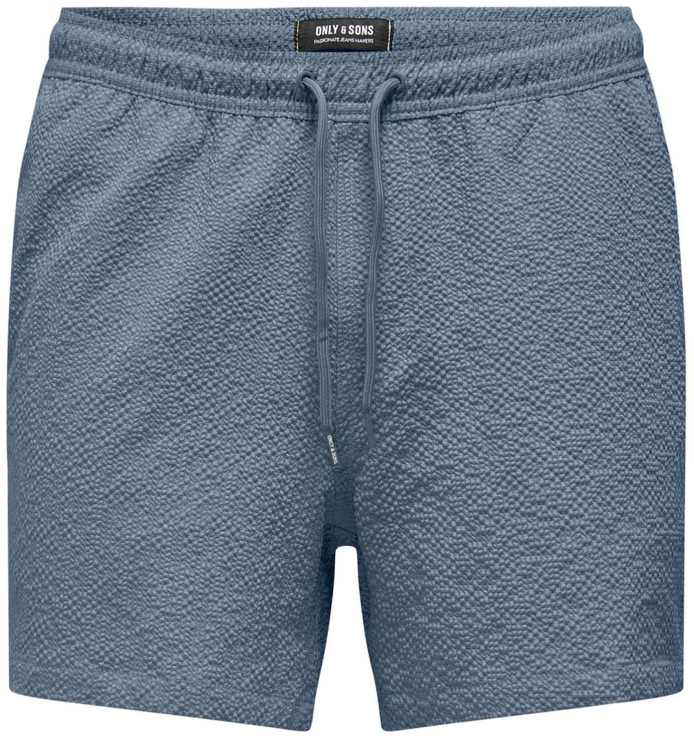 Only & Sons Plavecké šortky 'ONSTED'  modrosivá