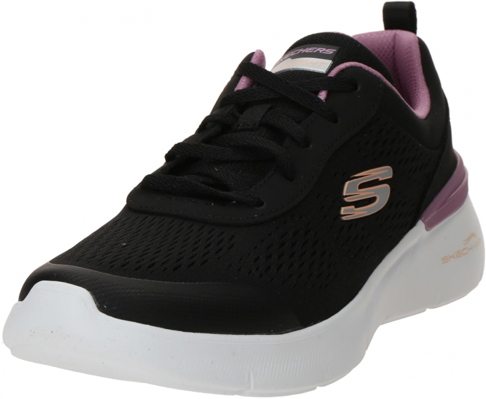 SKECHERS Nízke tenisky 'SKECH-AIR DYNAMIGHT 2.0'  fialová / čierna