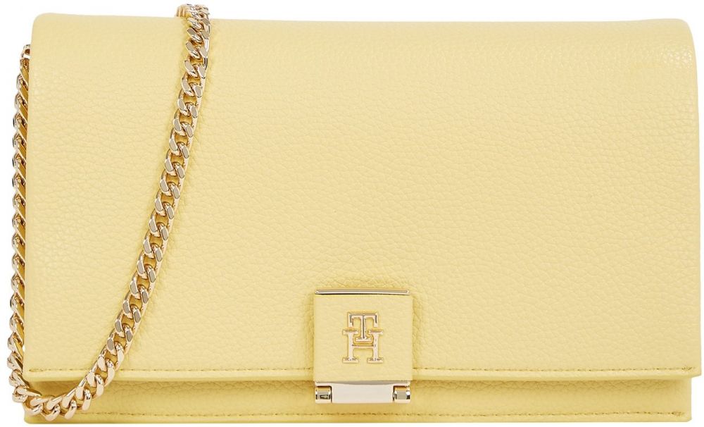 TOMMY HILFIGER Listová kabelka  žltá