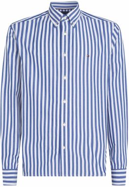 TOMMY HILFIGER Košeľa 'Flex'  modrá / biela