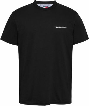 Tommy Jeans Tričko  modrá / zelená / čierna / biela