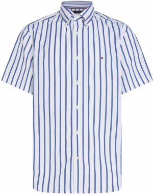 TOMMY HILFIGER Košeľa 'Flex'  modrá / biela