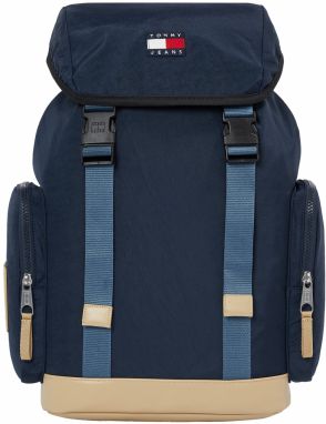 Tommy Jeans Batoh  piesková / svetlomodrá / tmavomodrá