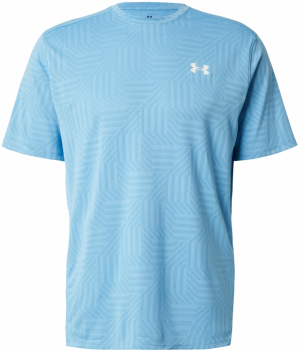 UNDER ARMOUR Funkčné tričko 'Vent Geotessa'  nebesky modrá / biela