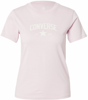 CONVERSE Tričko  púdrová / biela