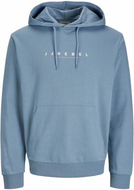JJ Rebel Mikina 'JREBROCKY'  zafírová / biela