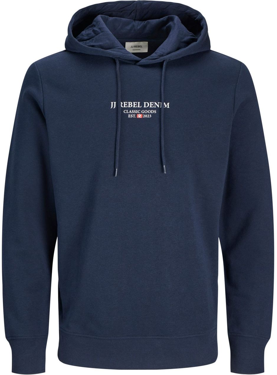 JJ Rebel Mikina  tmavomodrá / biela