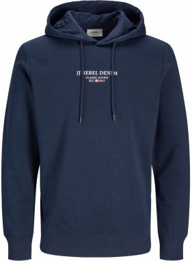 JJ Rebel Mikina  tmavomodrá / biela
