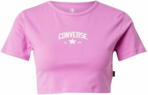 CONVERSE Tričko  ružová / biela