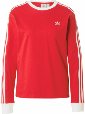 ADIDAS ORIGINALS Tričko  svetločervená / biela