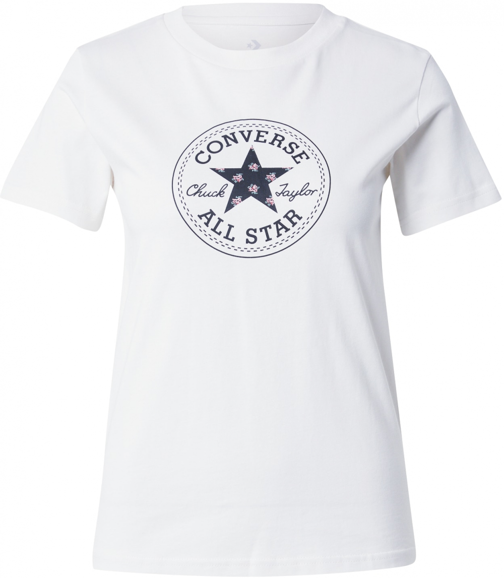 CONVERSE Tričko 'Chuck'  námornícka modrá / modrosivá / ružová / biela