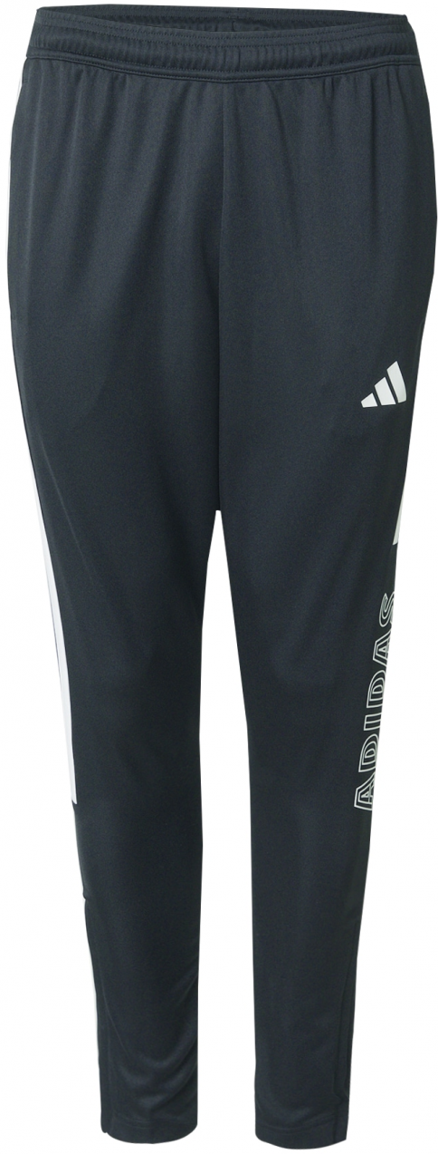 ADIDAS SPORTSWEAR Športové nohavice 'TIRO'  čierna / biela