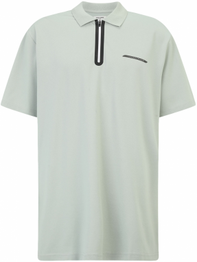 Jack & Jones Plus Tričko 'JCOFusion'  pastelovo zelená / čierna