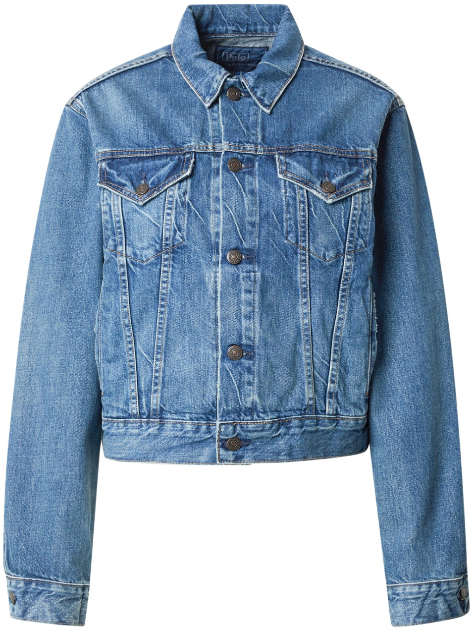 Polo Ralph Lauren Prechodná bunda 'CLASSIC'  modrá denim