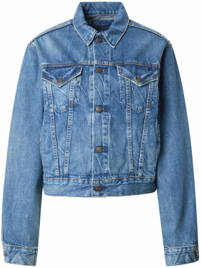 Polo Ralph Lauren Prechodná bunda 'CLASSIC'  modrá denim