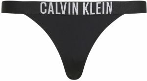 Calvin Klein Swimwear Bikinové nohavičky  čierna / biela