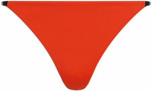 Calvin Klein Swimwear Bikinové nohavičky 'Cheeky'  červená / čierna / biela