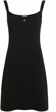 Calvin Klein Jeans Šaty  čierna / biela