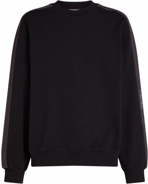 Calvin Klein Jeans Mikina  sivá / čierna