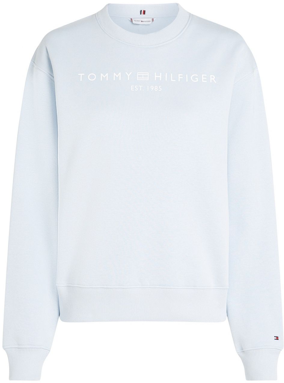 TOMMY HILFIGER Mikina  svetlomodrá / biela