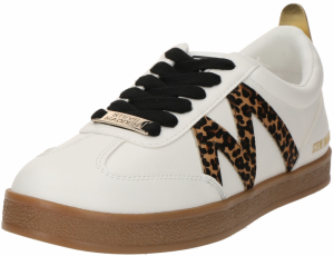 STEVE MADDEN Nízke tenisky 'Degree'  hnedá / čierna / biela