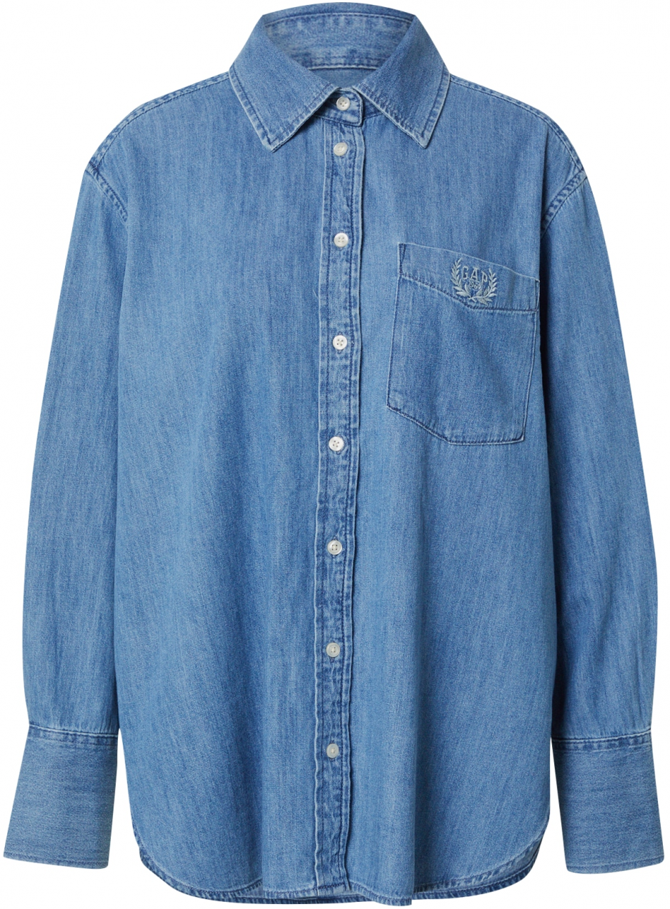 GAP Blúzka  modrá denim